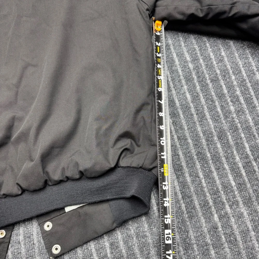 Jackets By Pride Minot, ND Bomber Jacket Large Black Western Vintage (2169)